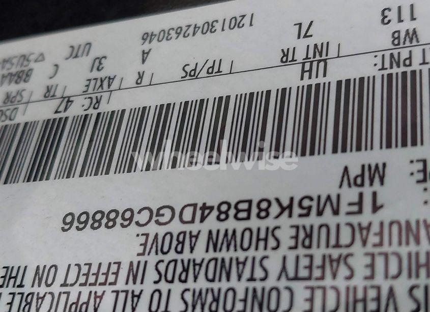 Photo 9 of 2013 Ford Explorer (VIN 1FM5K8B84DGC68866)