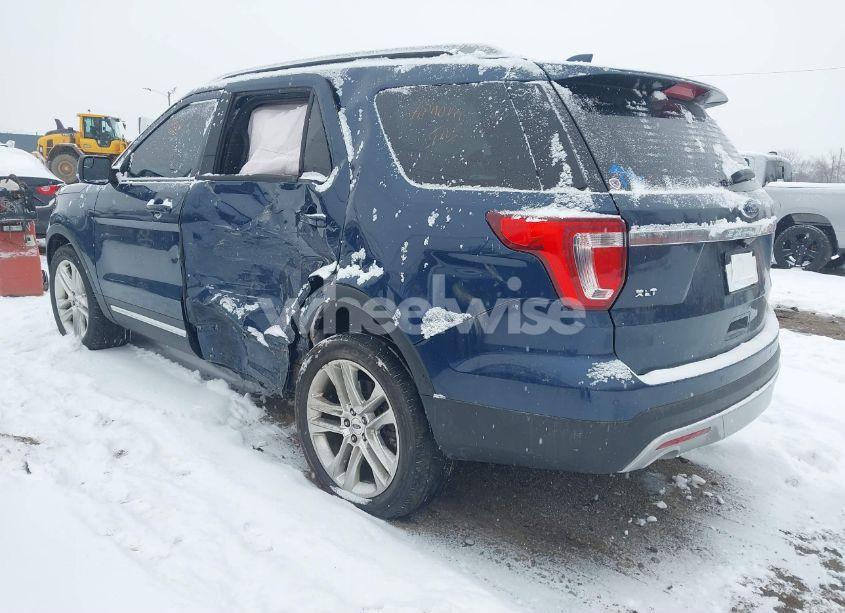 Photo 3 of 2016 Ford Explorer XLT (VIN 1FM5K8D80GGD34332)