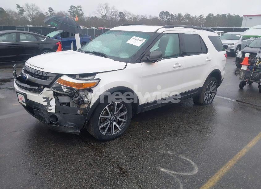Photo 2 of 2015 Ford Explorer XLT (VIN 1FM5K8D81FGA38475)
