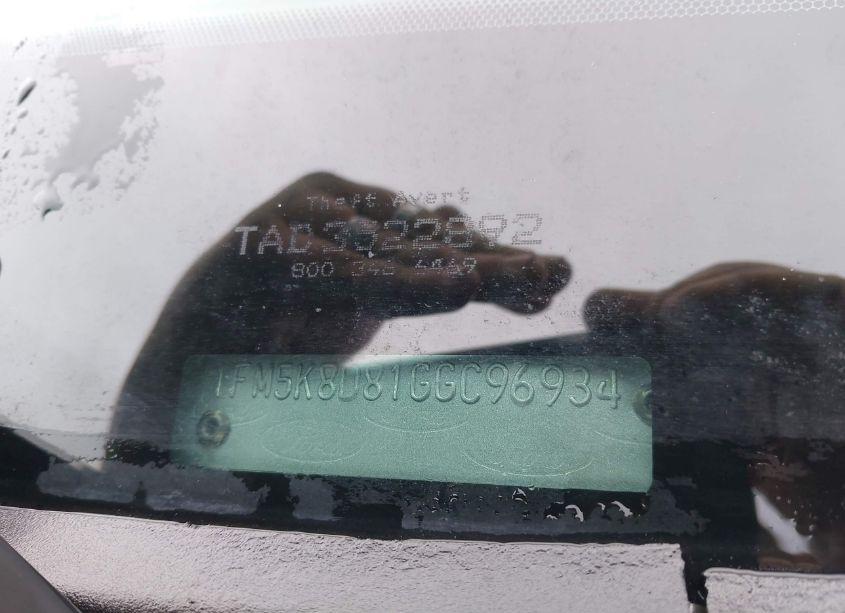 Photo 9 of 2016 Ford Explorer XLT (VIN 1FM5K8D81GGC96934)