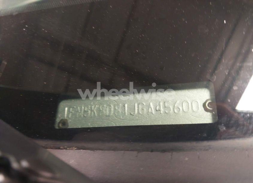 Photo 17 of 2018 Ford Explorer XLT (VIN 1FM5K8D81JGA45600)