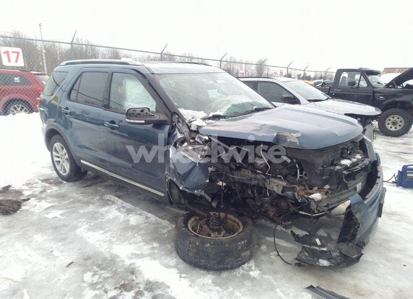 2019 Ford Explorer XLT (VIN 1FM5K8D81KGA38437) main photo