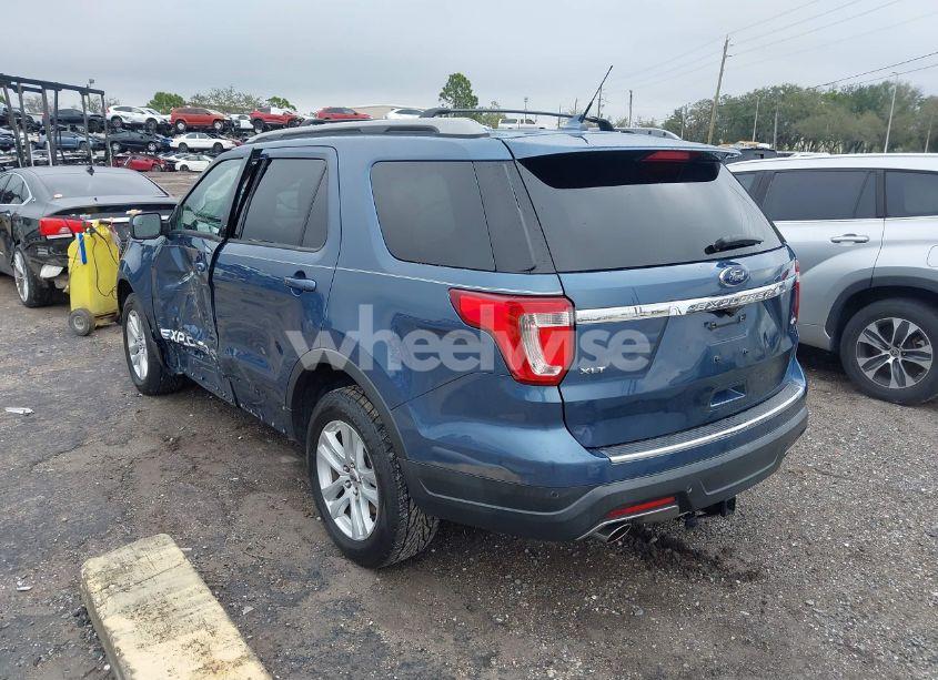 Photo 3 of 2018 Ford Explorer XLT (VIN 1FM5K8D82JGA01444)