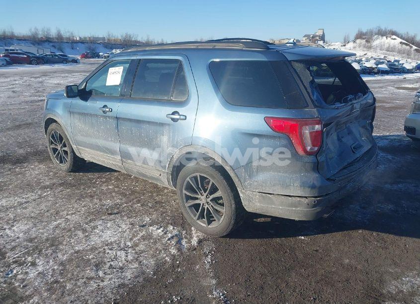 Photo 3 of 2018 Ford Explorer XLT (VIN 1FM5K8D82JGA75477)