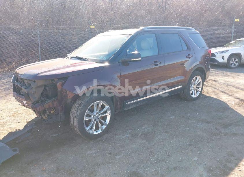 Photo 2 of 2018 Ford Explorer XLT (VIN 1FM5K8D82JGC21814)