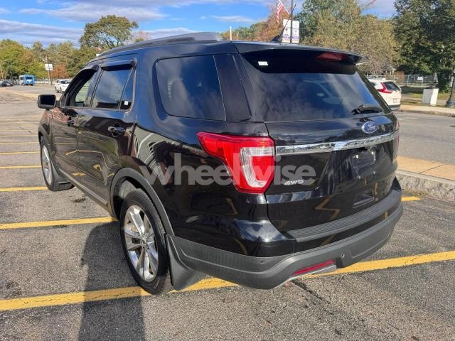 Photo 9 of 2019 FORD EXPLORER XLT (VIN 1FM5K8D82KGA01686)