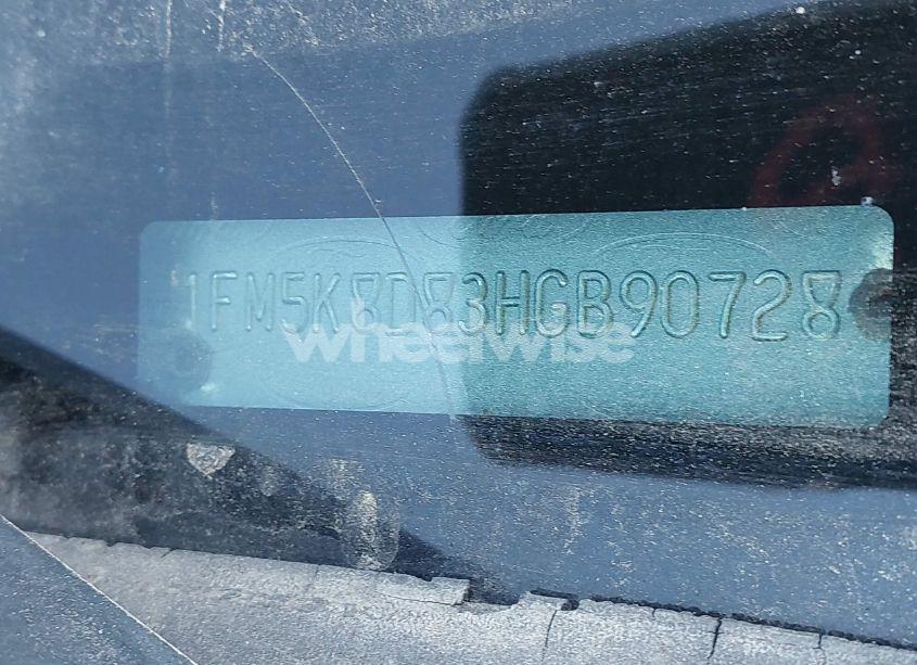 Photo 18 of 2017 Ford Explorer XLT (VIN 1FM5K8D83HGB90728)