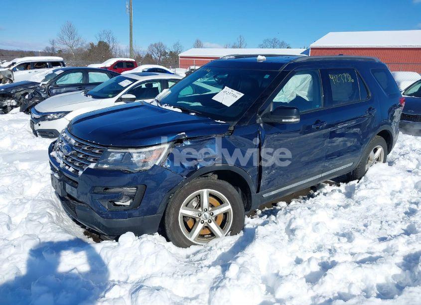 Photo 2 of 2016 Ford Explorer XLT (VIN 1FM5K8D85GGD19678)