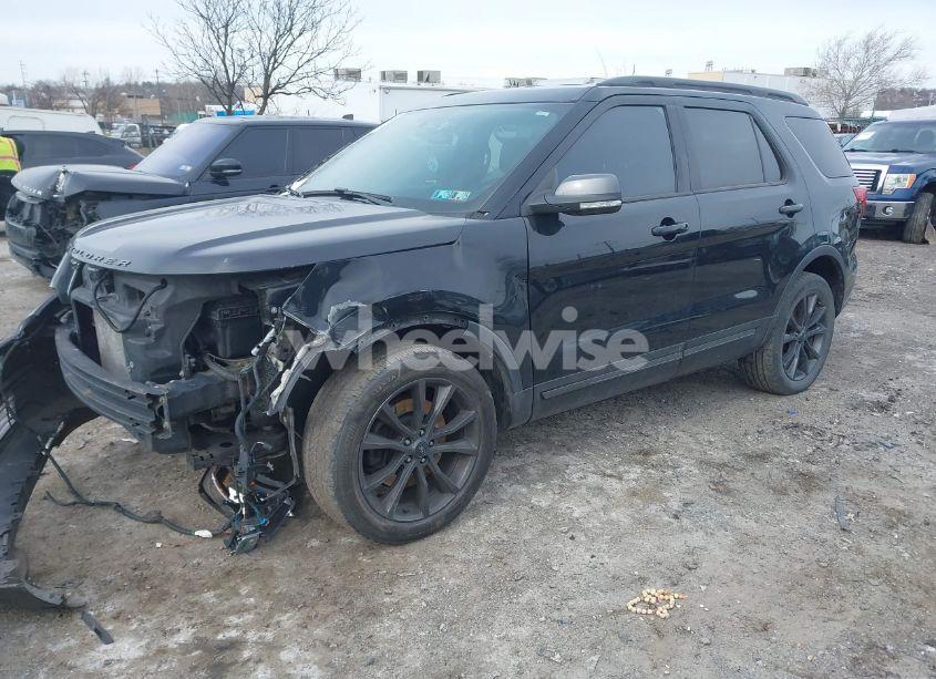 Photo 2 of 2018 Ford Explorer XLT (VIN 1FM5K8D86JGC66383)