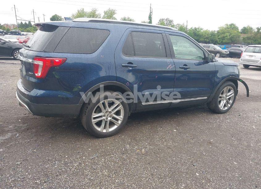 Photo 4 of 2016 Ford Explorer XLT (VIN 1FM5K8D87GGC00708)