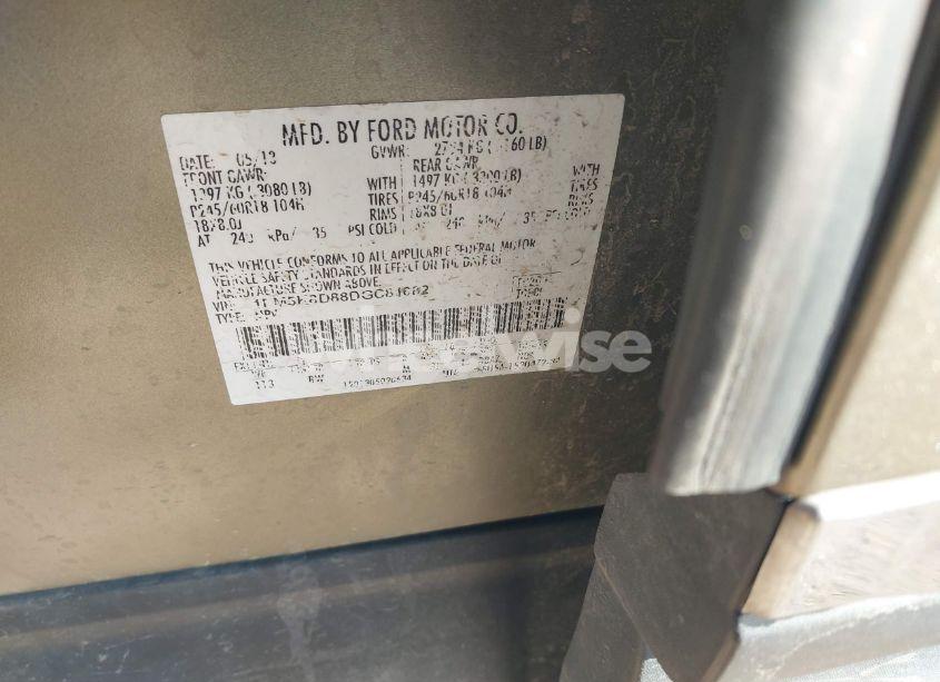 Photo 9 of 2013 Ford Explorer XLT (VIN 1FM5K8D88DGC81682)