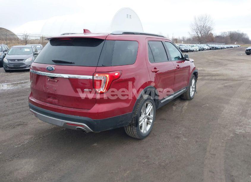 Photo 4 of 2017 Ford Explorer XLT (VIN 1FM5K8D88HGE37421)