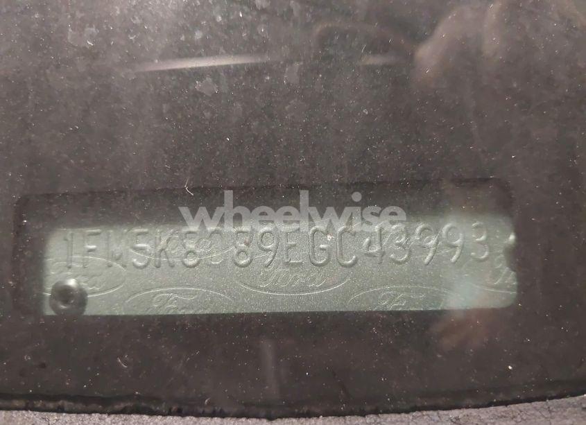 Photo 17 of 2014 Ford Explorer XLT (VIN 1FM5K8D89EGC43993)