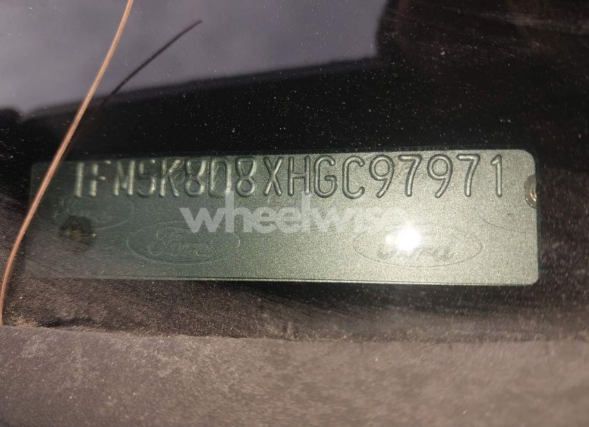 Photo 9 of 2017 Ford Explorer XLT (VIN 1FM5K8D8XHGC97971)