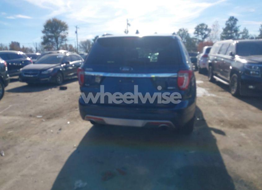 Photo 16 of 2017 Ford Explorer XLT (VIN 1FM5K8DH8HGD19434)