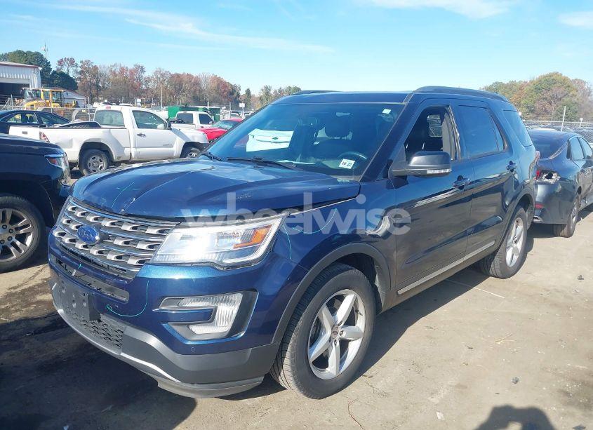Photo 2 of 2017 Ford Explorer XLT (VIN 1FM5K8DH8HGD19434)
