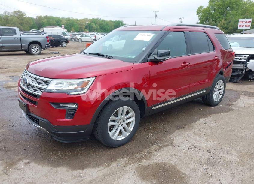 Photo 2 of 2018 Ford Explorer XLT (VIN 1FM5K8DH8JGA13677)