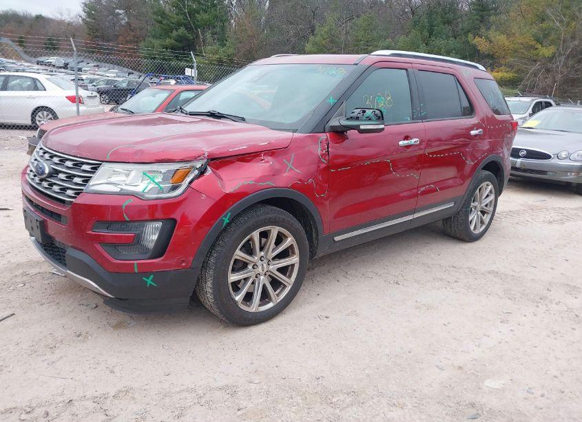Photo 2 of 2016 Ford Explorer LIMITED (VIN 1FM5K8F80GGA24016)