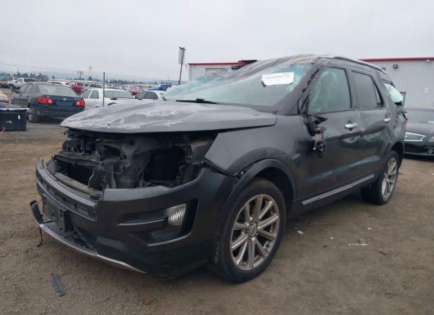 Photo 2 of 2016 Ford Explorer LIMITED (VIN 1FM5K8F81GGA37826)