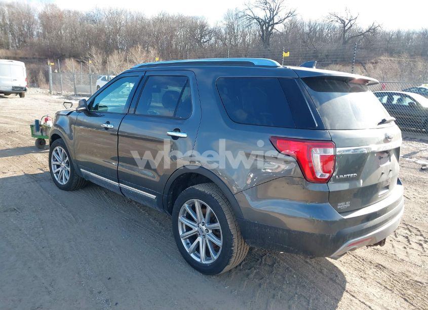 Photo 3 of 2017 Ford Explorer LIMITED (VIN 1FM5K8F83HGC24051)