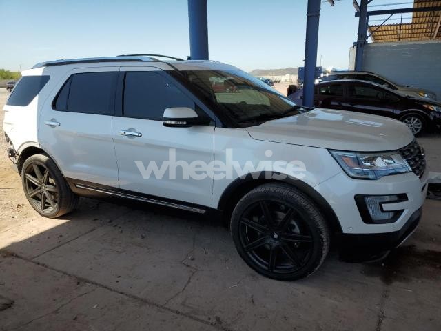 2017 FORD EXPLORER LIMITED (VIN 1FM5K8F83HGD04613) main photo