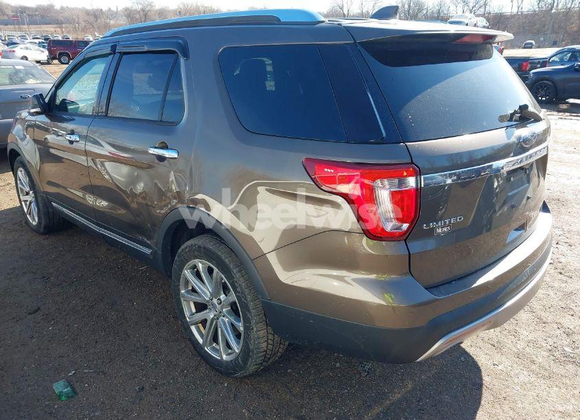 Photo 3 of 2016 Ford Explorer LIMITED (VIN 1FM5K8F84GGB96601)