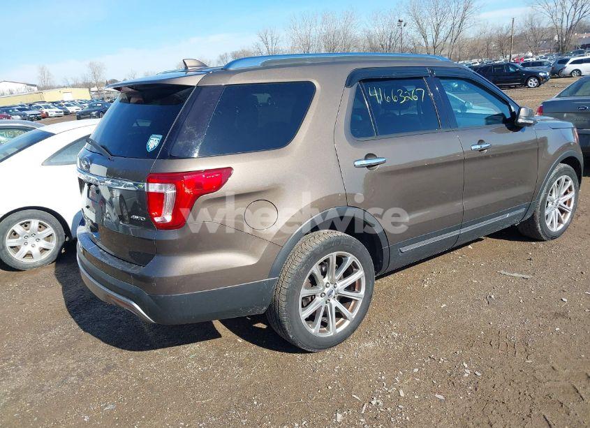 Photo 4 of 2016 Ford Explorer LIMITED (VIN 1FM5K8F84GGB96601)