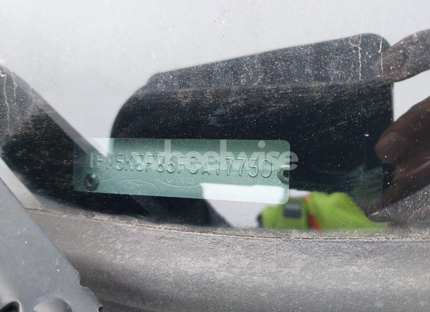 Photo 9 of 2015 Ford Explorer LIMITED (VIN 1FM5K8F86FGA17750)