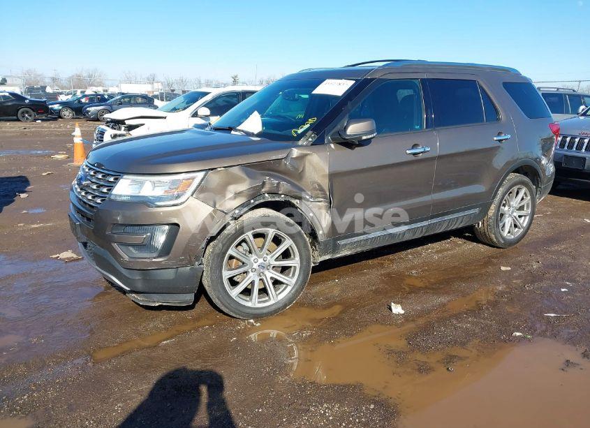 Photo 2 of 2016 Ford Explorer LIMITED (VIN 1FM5K8F88GGB26129)