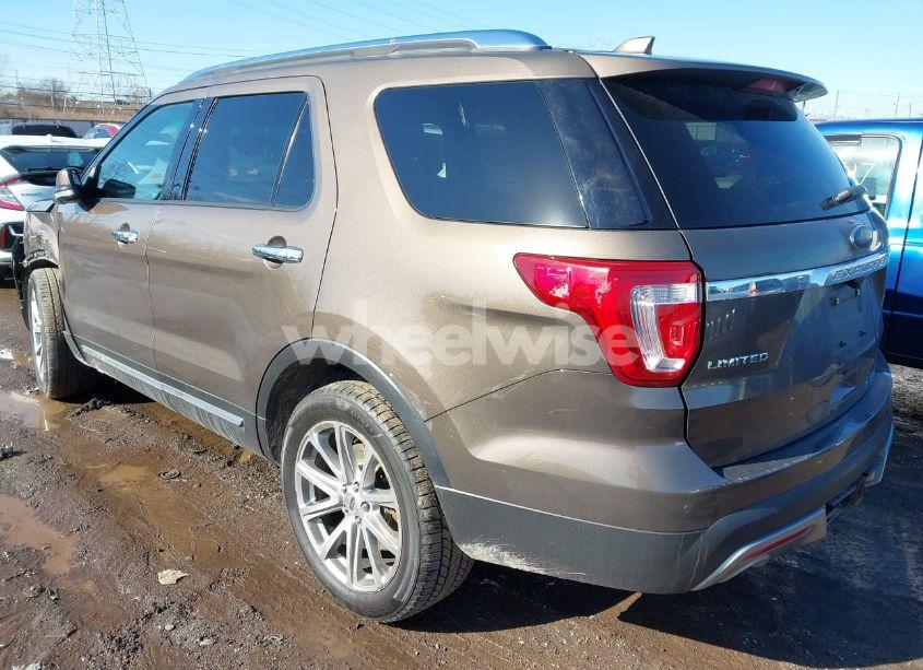 Photo 3 of 2016 Ford Explorer LIMITED (VIN 1FM5K8F88GGB26129)