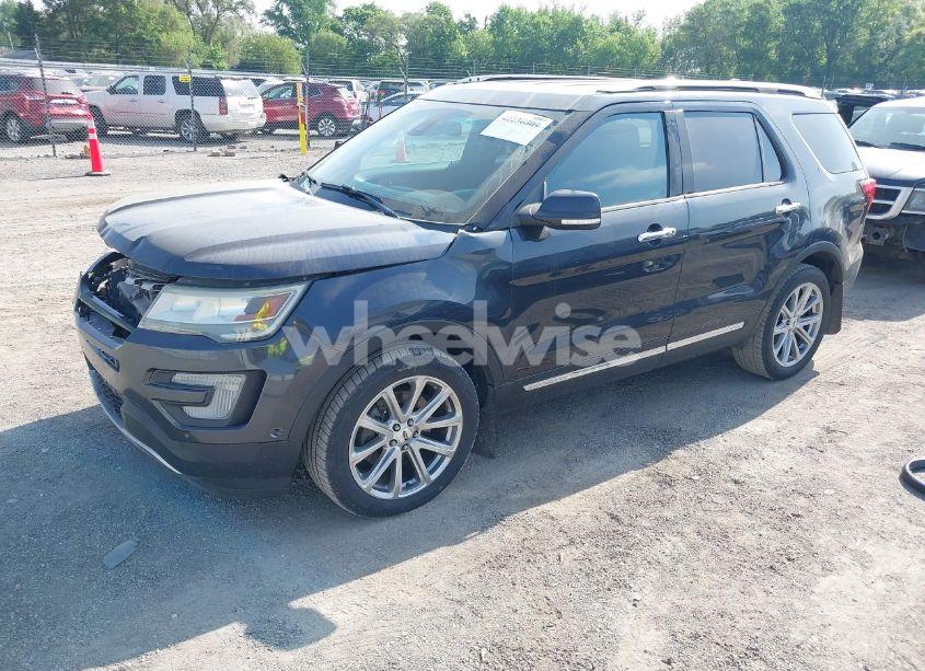 Photo 2 of 2017 Ford Explorer LIMITED (VIN 1FM5K8F88HGB91497)