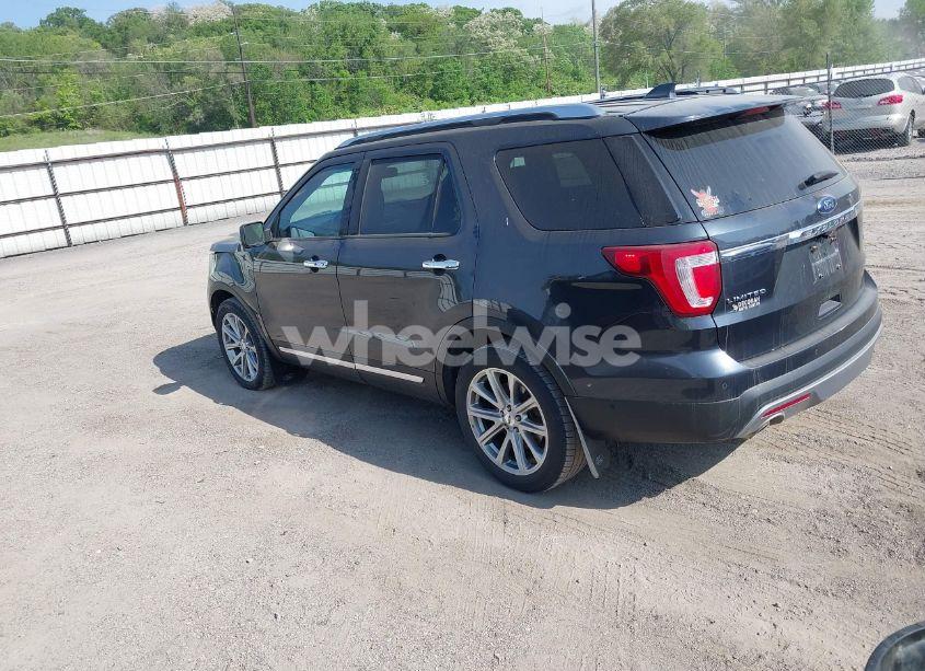 Photo 3 of 2017 Ford Explorer LIMITED (VIN 1FM5K8F88HGB91497)