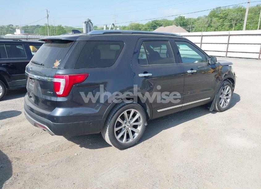 Photo 4 of 2017 Ford Explorer LIMITED (VIN 1FM5K8F88HGB91497)