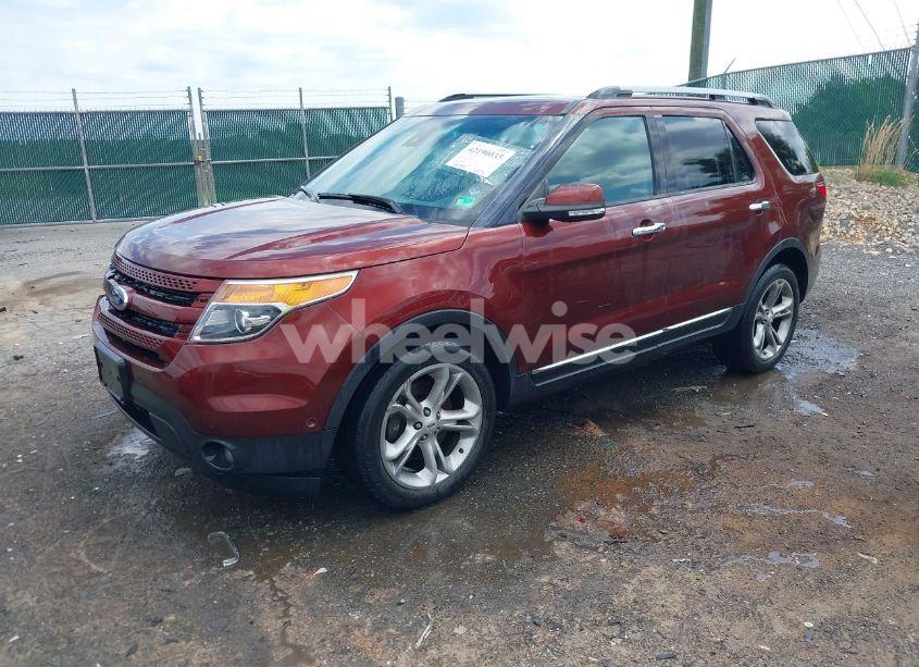Photo 2 of 2015 Ford Explorer LIMITED (VIN 1FM5K8F89FGA86528)