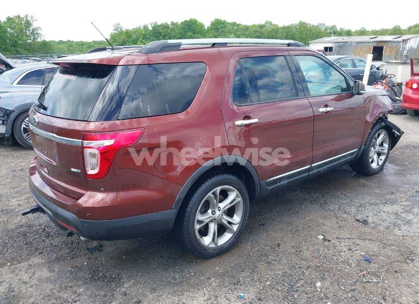 Photo 4 of 2015 Ford Explorer LIMITED (VIN 1FM5K8F89FGA86528)