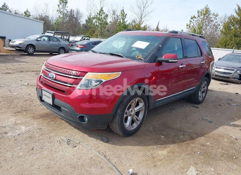 Photo 2 of 2014 Ford Explorer LIMITED (VIN 1FM5K8F8XEGC24866)