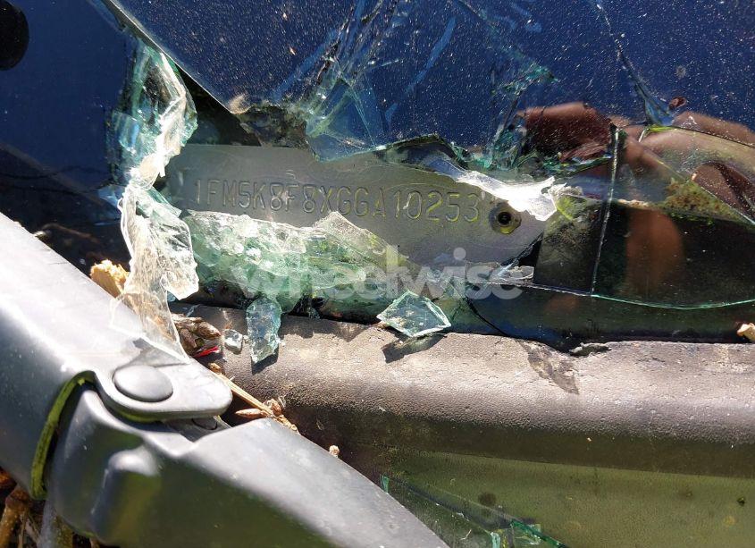 Photo 9 of 2016 Ford Explorer LIMITED (VIN 1FM5K8F8XGGA10253)