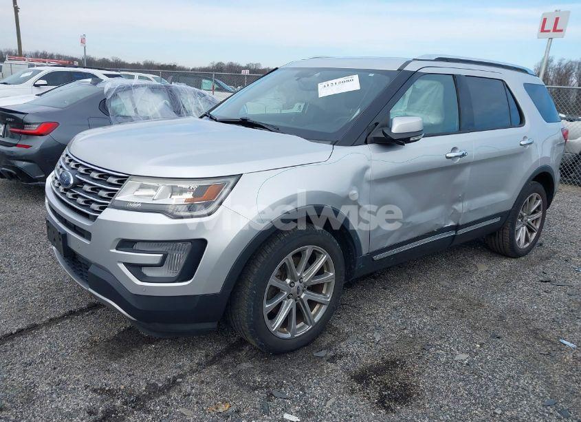 Photo 2 of 2017 Ford Explorer LIMITED (VIN 1FM5K8F8XHGC33281)