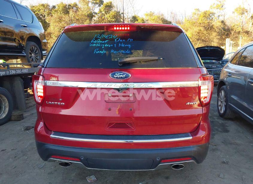Photo 16 of 2018 Ford Explorer LIMITED (VIN 1FM5K8F8XJGA11734)
