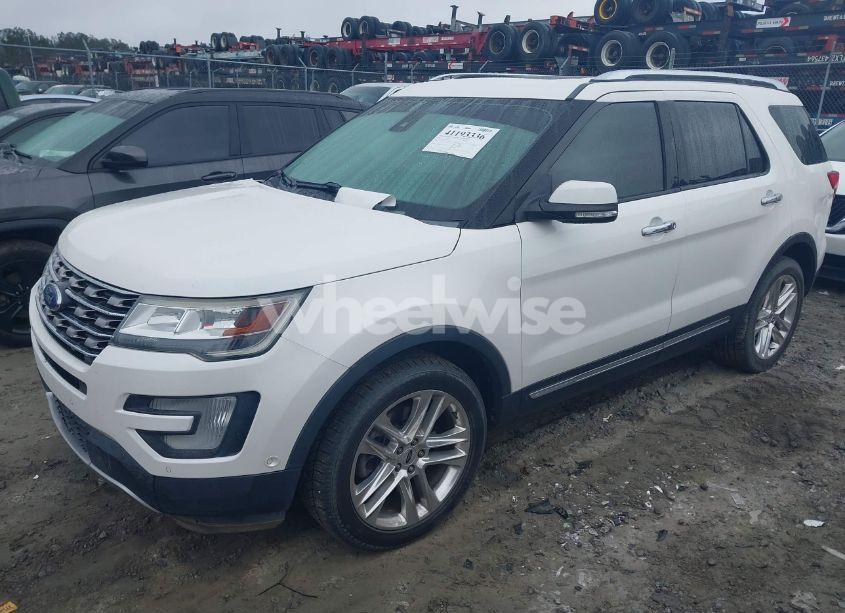 Photo 2 of 2016 Ford Explorer LIMITED (VIN 1FM5K8FH1GGC03374)