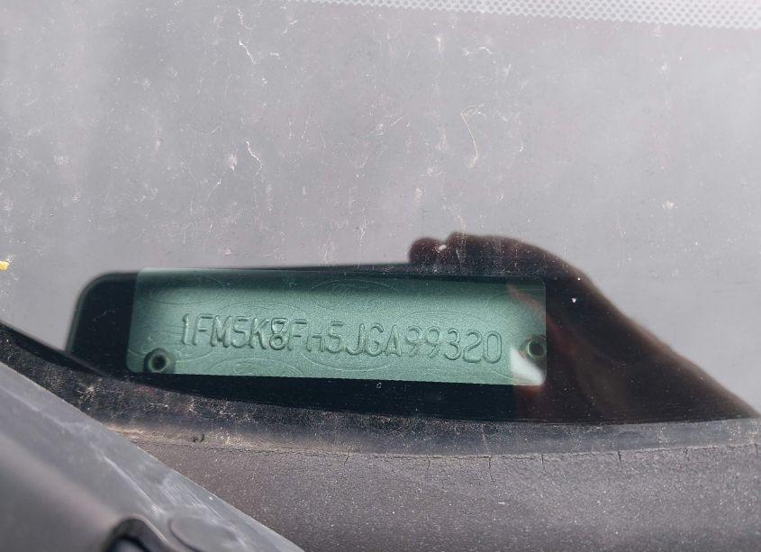 Photo 9 of 2018 Ford Explorer LIMITED (VIN 1FM5K8FH5JGA99320)