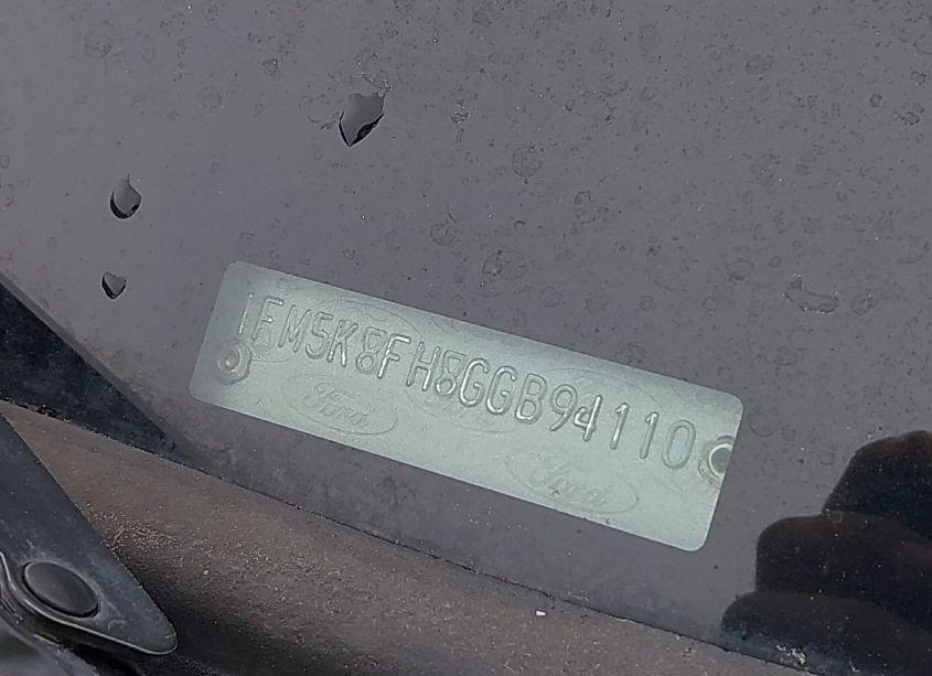 Photo 17 of 2016 Ford Explorer LIMITED (VIN 1FM5K8FH8GGB94110)