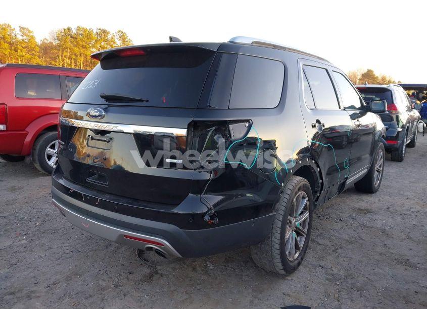 Photo 4 of 2017 Ford Explorer LIMITED (VIN 1FM5K8FHXHGA06253)