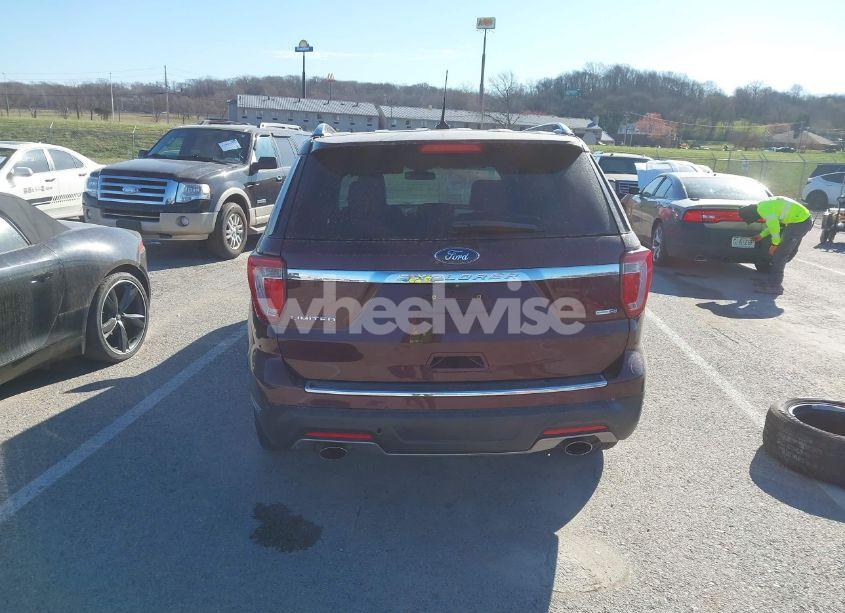 Photo 16 of 2018 Ford Explorer LIMITED (VIN 1FM5K8FHXJGC29155)