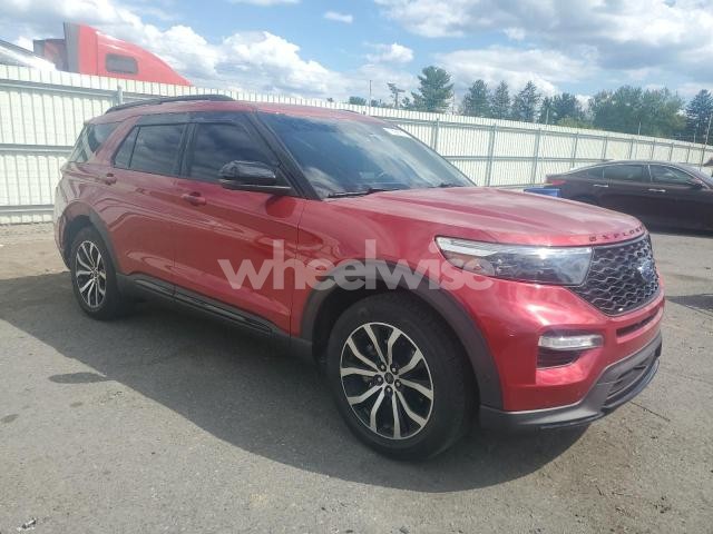 Photo 12 of 2020 FORD EXPLORER ST (VIN 1FM5K8GC0LGA33067)