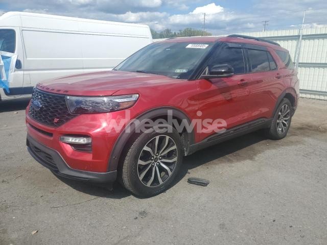 Photo 4 of 2020 FORD EXPLORER ST (VIN 1FM5K8GC0LGA33067)