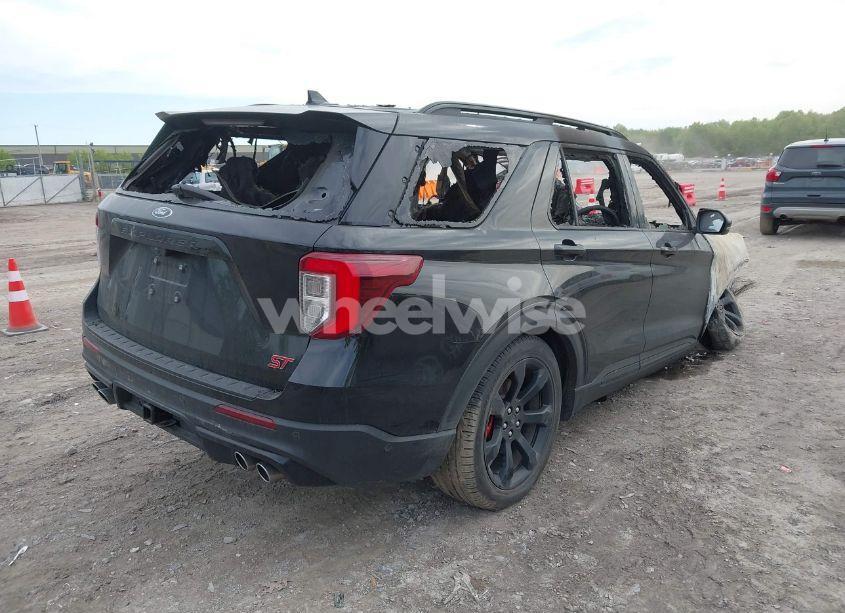 Photo 4 of 2020 Ford Explorer ST (VIN 1FM5K8GC3LGA90153)