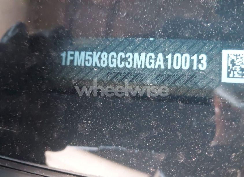 Photo 17 of 2021 Ford Explorer ST (VIN 1FM5K8GC3MGA10013)