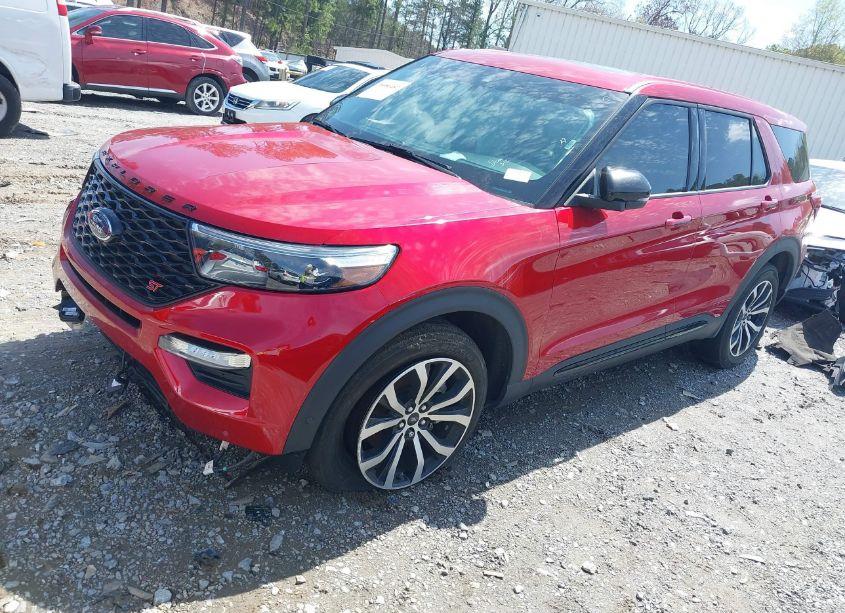 Photo 2 of 2021 Ford Explorer ST (VIN 1FM5K8GC3MGB11648)