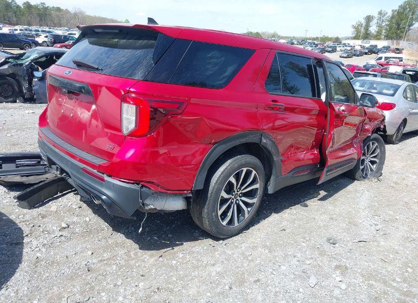 Photo 4 of 2021 Ford Explorer ST (VIN 1FM5K8GC3MGB11648)